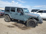 2014 Jeep Wrangler Unlimited Sport Gray vin: 1C4BJWDG4EL130367