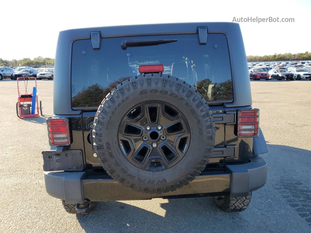 2014 Jeep Wrangler Unlimited Sport Black vin: 1C4BJWDG4EL229836