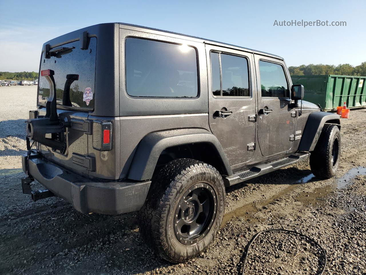 2017 Jeep Wrangler Unlimited Sport Charcoal vin: 1C4BJWDG4HL591489