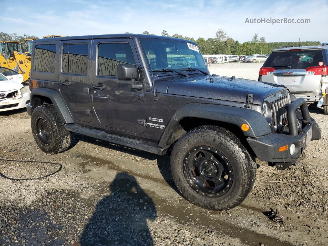 2017 Jeep Wrangler Unlimited Sport Charcoal vin: 1C4BJWDG4HL591489