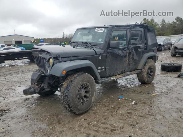 2017 Jeep Wrangler Unlimited Sport Black vin: 1C4BJWDG4HL632266