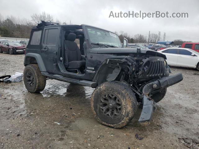 2017 Jeep Wrangler Unlimited Sport Black vin: 1C4BJWDG4HL632266