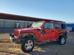 2017 Jeep Wrangler Unlimited Sport Red vin: 1C4BJWDG4HL664828