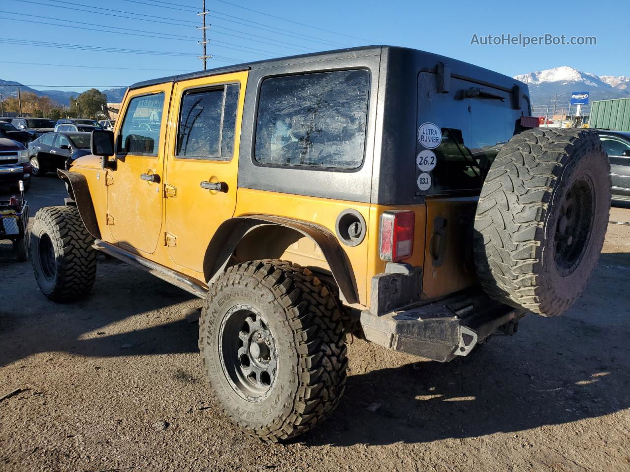 2014 Jeep Wrangler Unlimited Sport Orange vin: 1C4BJWDG5EL168559