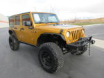 2014 Jeep Wrangler Unlimited Sport Yellow vin: 1C4BJWDG5EL168559