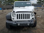 2014 Jeep Wrangler Unlimited Sport White vin: 1C4BJWDG5EL312126