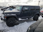 2017 Jeep Wrangler Unlimited Sport Gray vin: 1C4BJWDG5HL551776