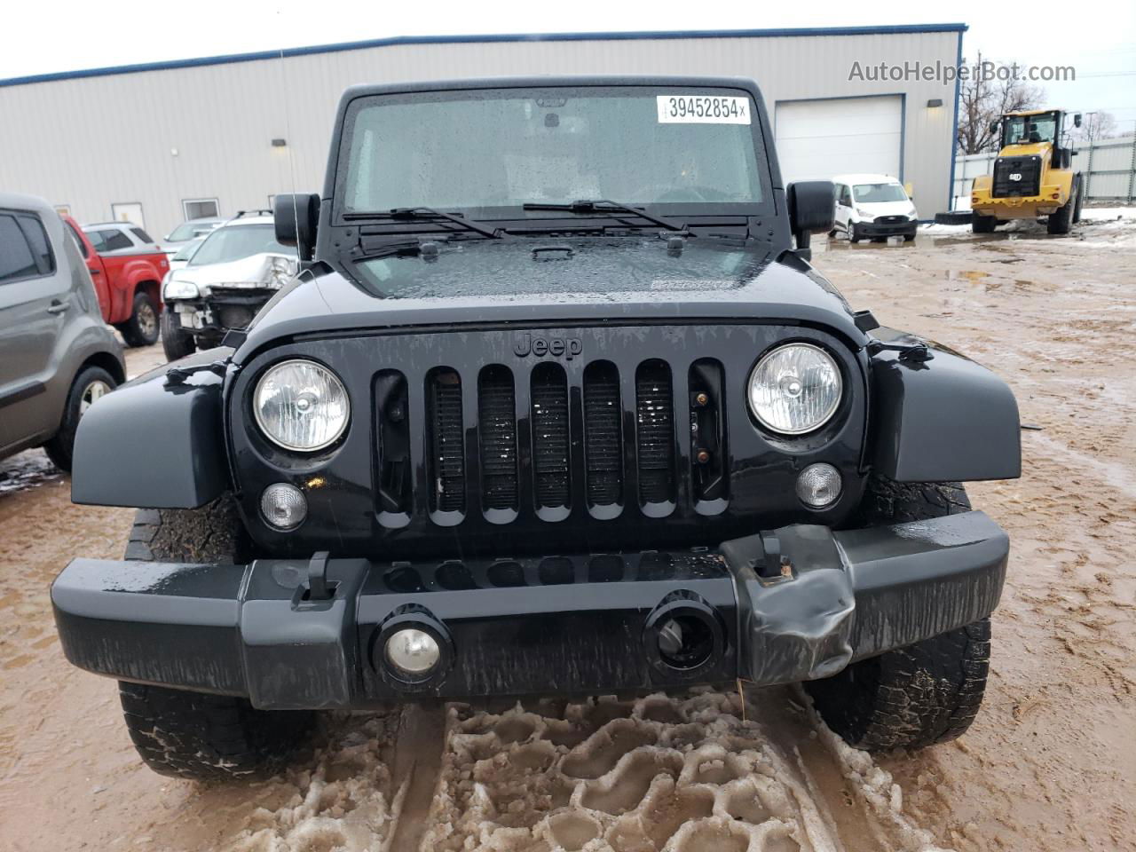 2017 Jeep Wrangler Unlimited Sport Black vin: 1C4BJWDG5HL638223