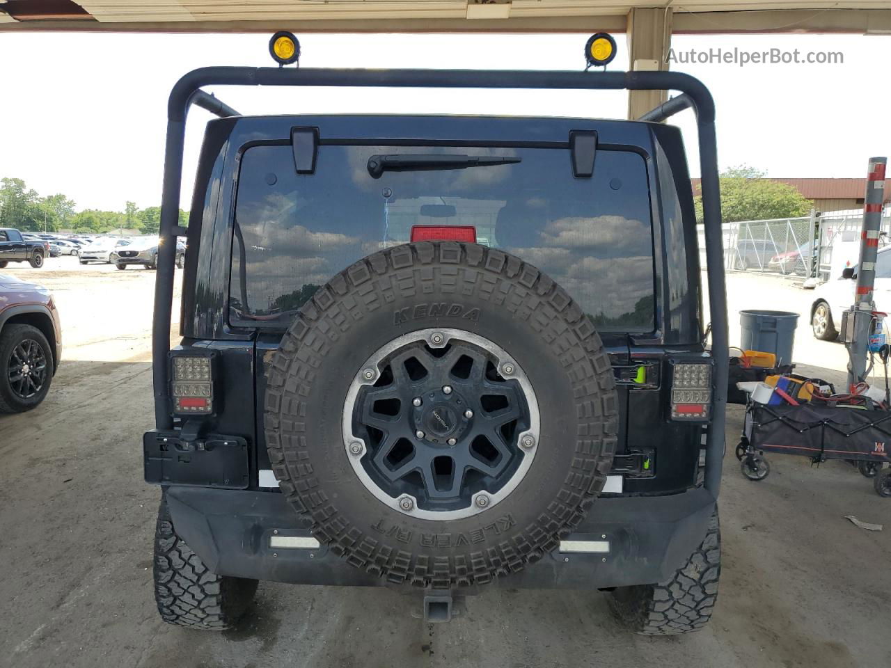 2017 Jeep Wrangler Unlimited Sport Black vin: 1C4BJWDG5HL639761