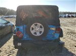 2017 Jeep Wrangler Unlimited Sport Синий vin: 1C4BJWDG5HL744932