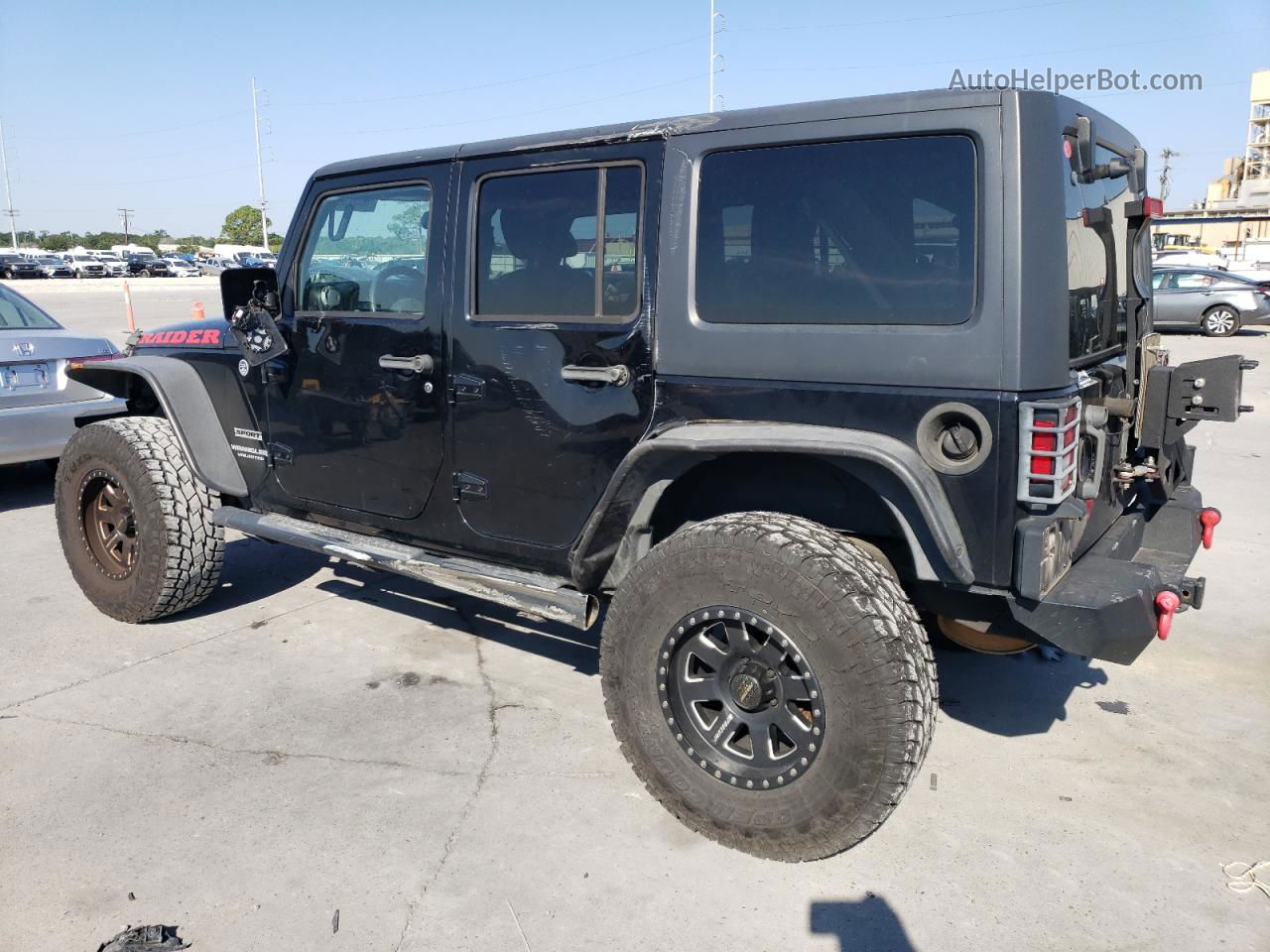 2014 Jeep Wrangler Unlimited Sport Black vin: 1C4BJWDG6EL107995