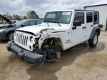 2014 Jeep Wrangler Unlimited Sport White vin: 1C4BJWDG6EL156825