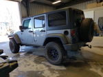 2014 Jeep Wrangler Unlimited Sport Silver vin: 1C4BJWDG6EL186035