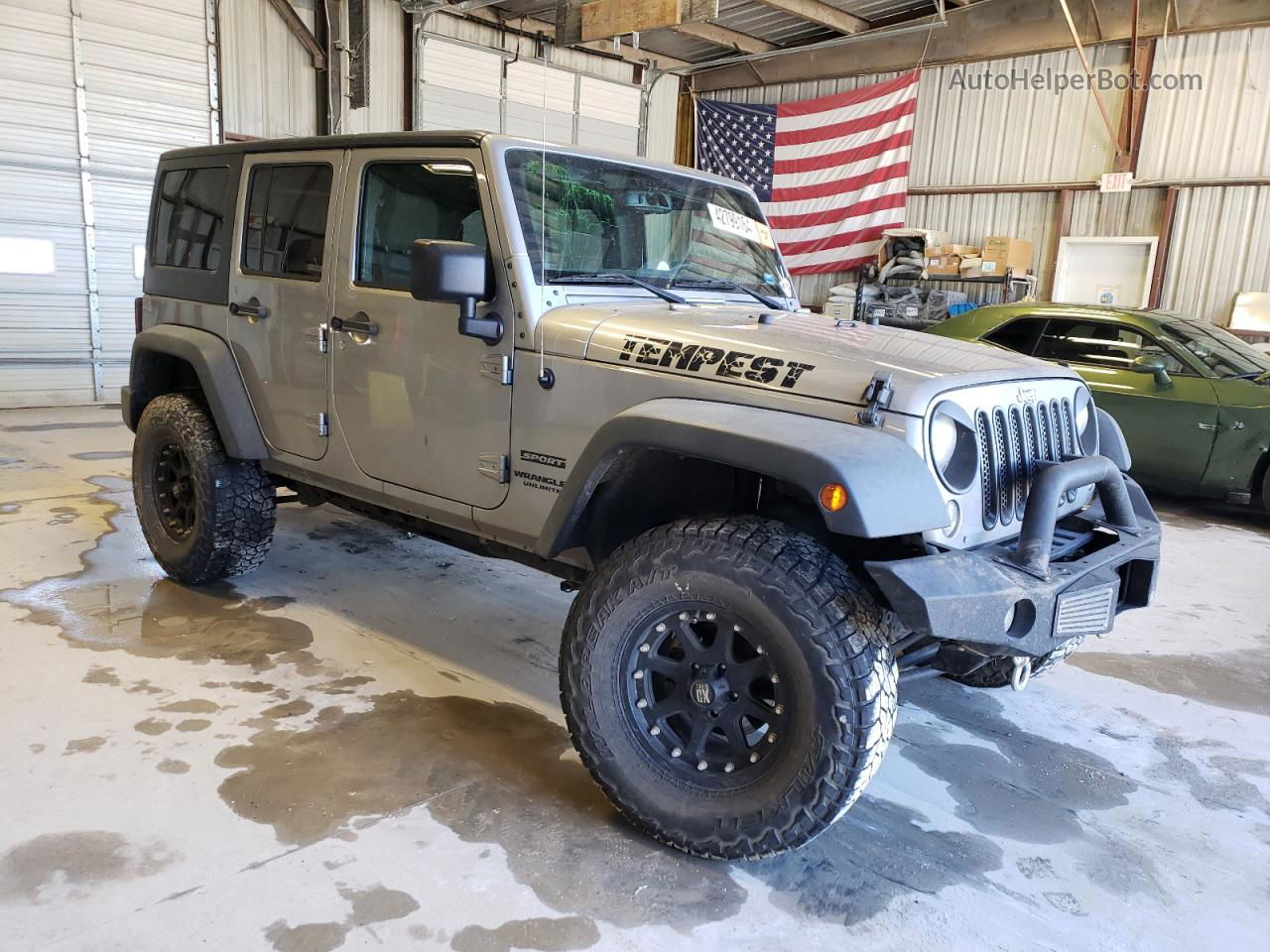 2014 Jeep Wrangler Unlimited Sport Серебряный vin: 1C4BJWDG6EL186035