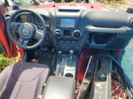 2014 Jeep                        Wrangler U Red vin: 1C4BJWDG6EL191235