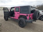 2014 Jeep Wrangler Unlimited Sport Pink vin: 1C4BJWDG6EL265463