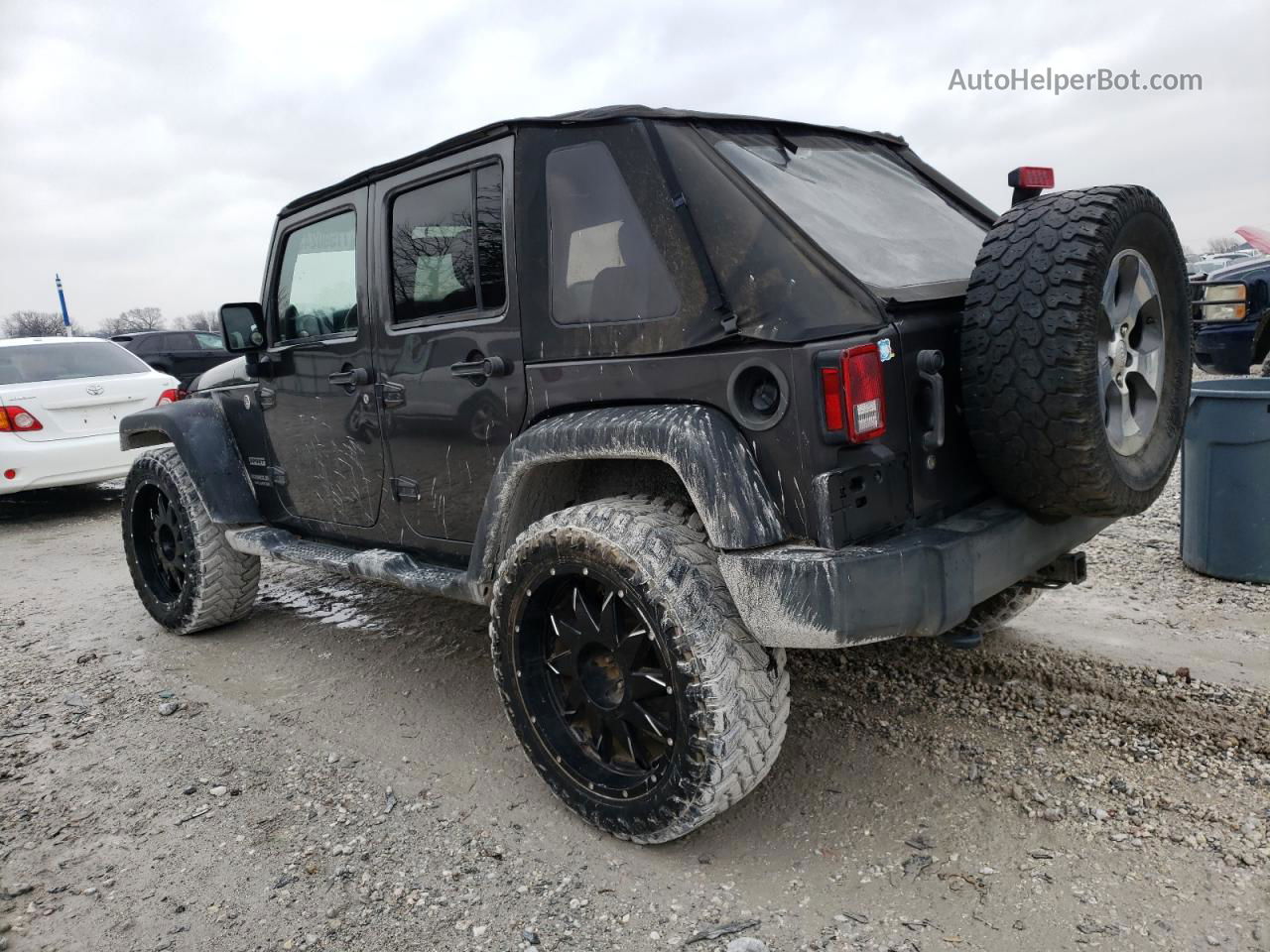 2014 Jeep Wrangler Unlimited Sport Угольный vin: 1C4BJWDG6EL269173