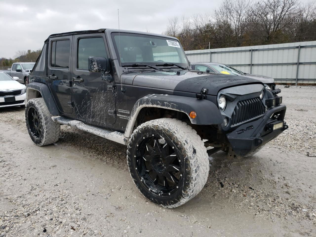 2014 Jeep Wrangler Unlimited Sport Charcoal vin: 1C4BJWDG6EL269173