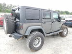 2014 Jeep Wrangler Unlimited Sport Gray vin: 1C4BJWDG6EL289360