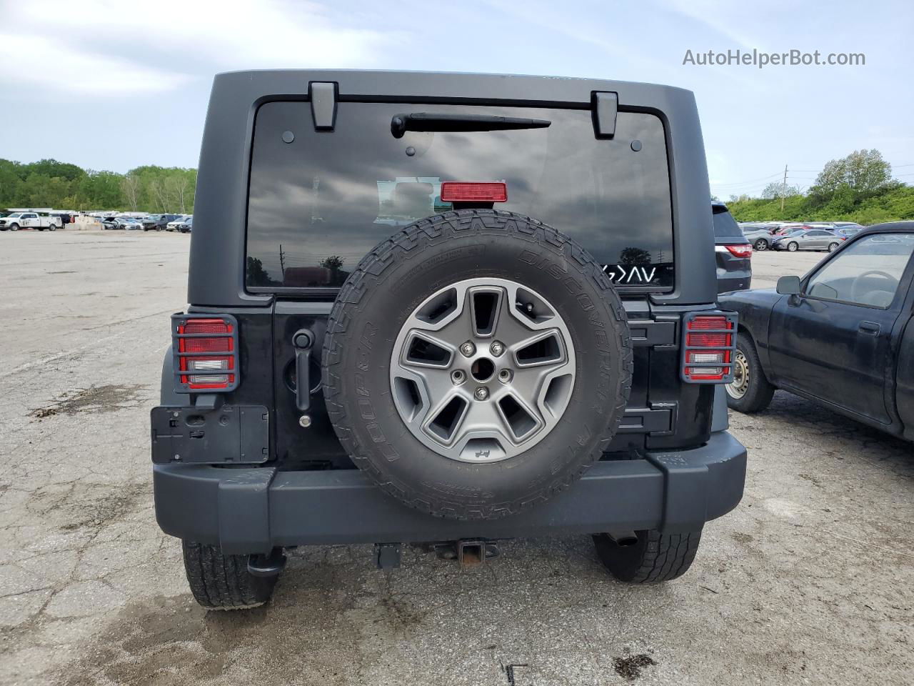 2014 Jeep Wrangler Unlimited Sport Black vin: 1C4BJWDG6EL320381