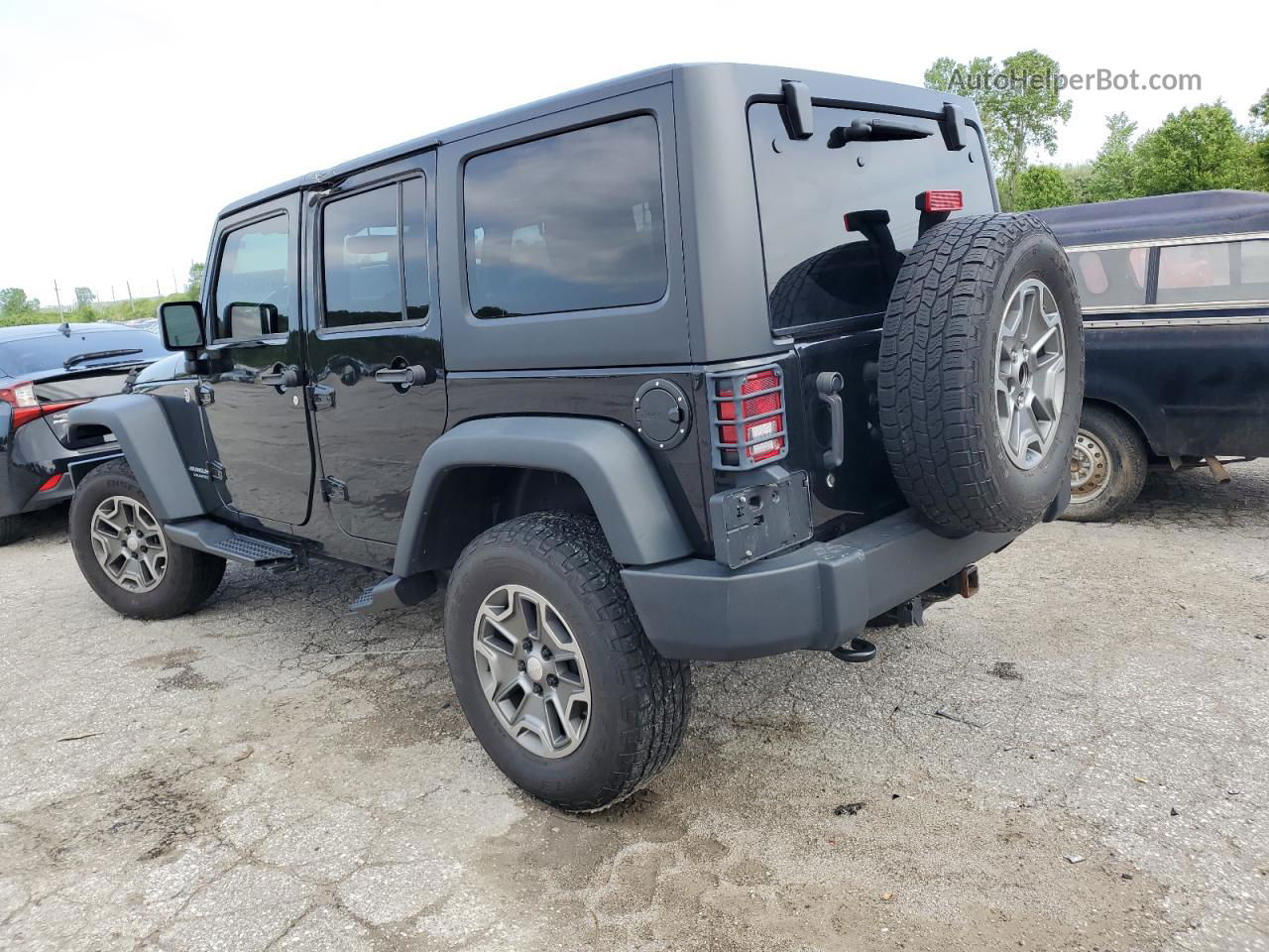 2014 Jeep Wrangler Unlimited Sport Black vin: 1C4BJWDG6EL320381