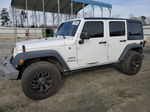 2017 Jeep Wrangler Unlimited Sport White vin: 1C4BJWDG6HL516342