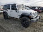 2017 Jeep Wrangler Unlimited Sport White vin: 1C4BJWDG6HL516342