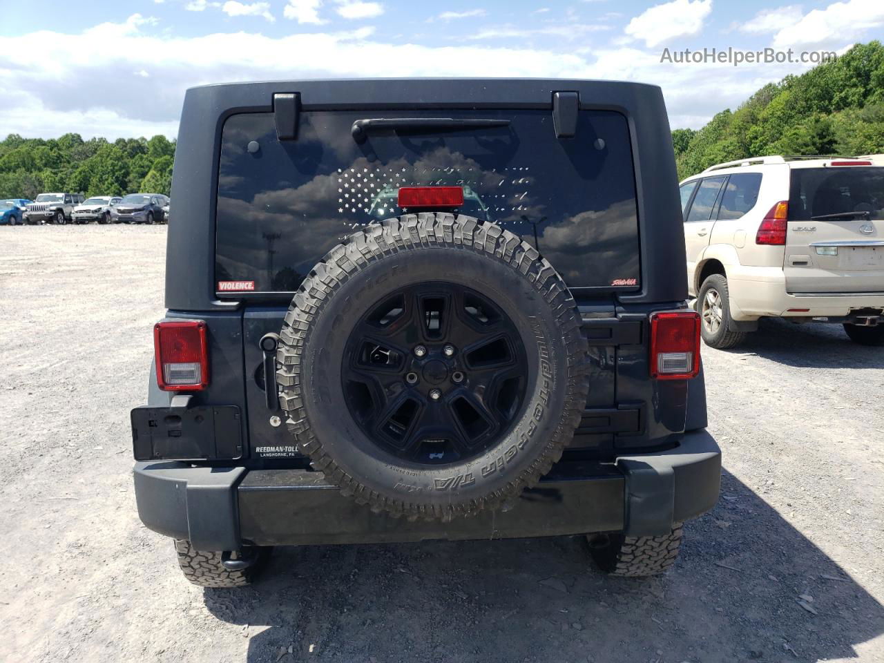 2017 Jeep Wrangler Unlimited Sport Blue vin: 1C4BJWDG6HL580381