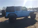 2017 Jeep Wrangler Unlimited Sport Blue vin: 1C4BJWDG6HL703967