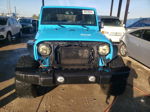 2017 Jeep Wrangler Unlimited Sport Blue vin: 1C4BJWDG6HL703967