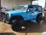 2017 Jeep Wrangler Unlimited Sport Blue vin: 1C4BJWDG6HL703967