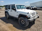 2014 Jeep Wrangler Unlimited Sport White vin: 1C4BJWDG7EL109979