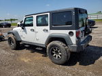 2014 Jeep Wrangler Unlimited Sport White vin: 1C4BJWDG7EL109979