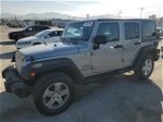 2014 Jeep Wrangler Unlimited Sport Silver vin: 1C4BJWDG7EL127530