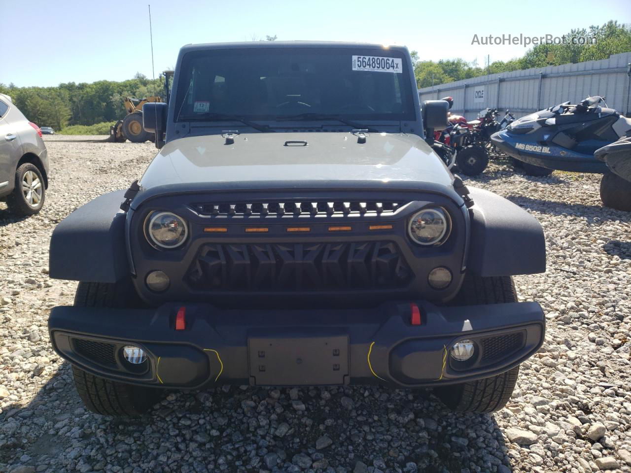 2014 Jeep Wrangler Unlimited Sport Blue vin: 1C4BJWDG7EL289352