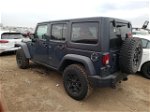 2017 Jeep Wrangler Unlimited Sport Gray vin: 1C4BJWDG7HL592023
