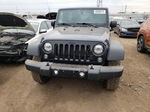 2017 Jeep Wrangler Unlimited Sport Gray vin: 1C4BJWDG7HL592023