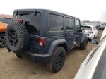 2017 Jeep Wrangler Unlimited Sport Gray vin: 1C4BJWDG7HL592023