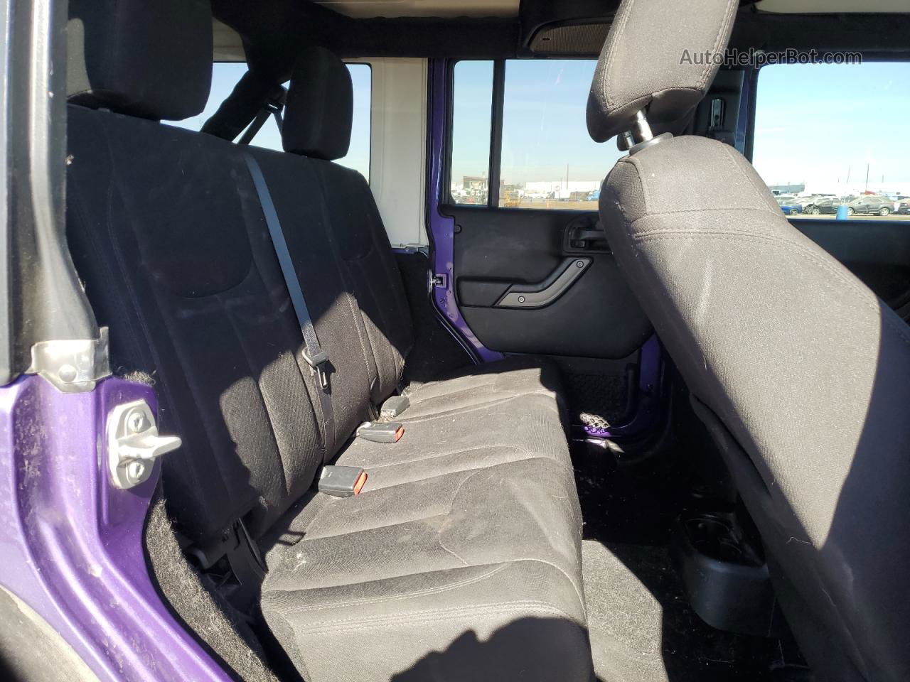 2017 Jeep Wrangler Unlimited Sport Purple vin: 1C4BJWDG7HL664726