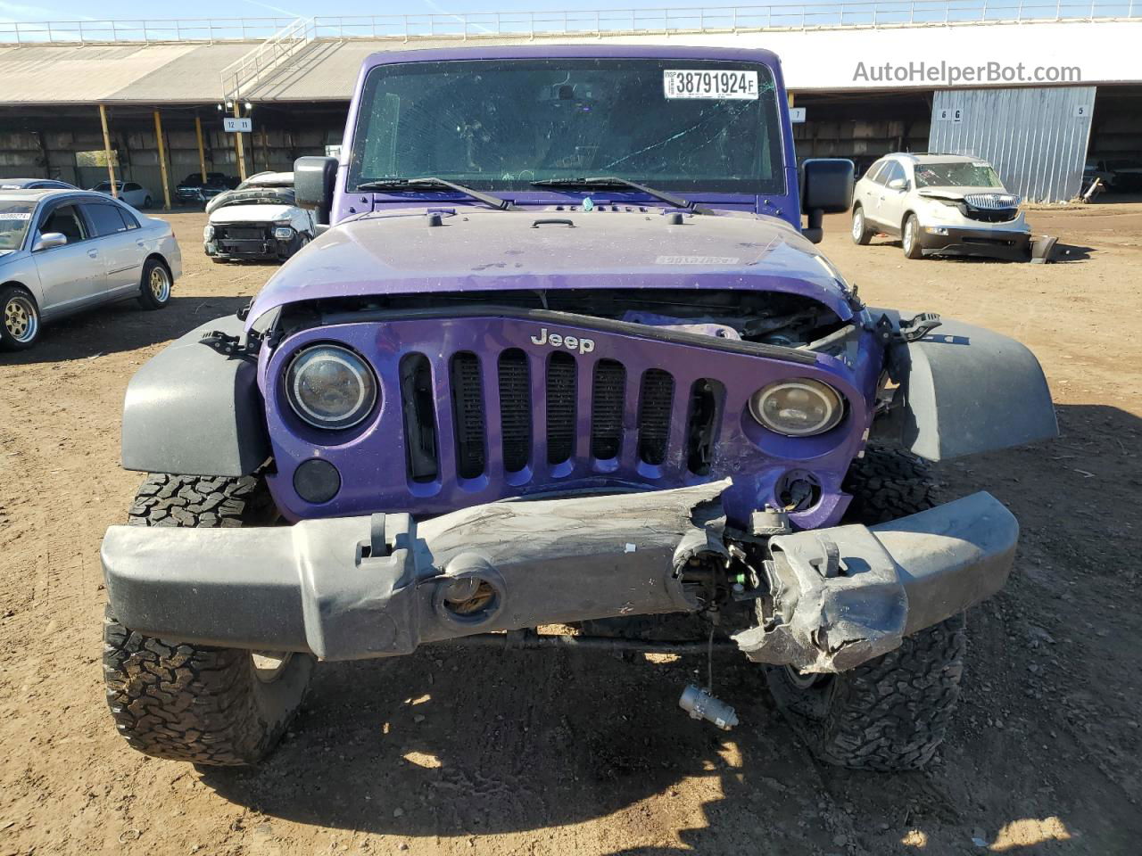 2017 Jeep Wrangler Unlimited Sport Purple vin: 1C4BJWDG7HL664726