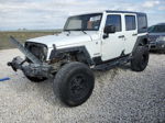 2014 Jeep Wrangler Unlimited Sport White vin: 1C4BJWDG8EL105956