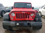 2014 Jeep Wrangler Unlimited Sport Красный vin: 1C4BJWDG8EL148421