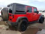 2014 Jeep Wrangler Unlimited Sport Red vin: 1C4BJWDG8EL148421