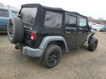 2014 Jeep Wrangler Unlimited Sport Black vin: 1C4BJWDG8EL223893