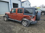 2014 Jeep Wrangler Unlimited Sport Orange vin: 1C4BJWDG8EL232576