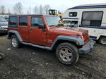 2014 Jeep Wrangler Unlimited Sport Orange vin: 1C4BJWDG8EL232576