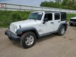 2014 Jeep Wrangler Unlimited Sport White vin: 1C4BJWDG8EL251838