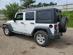 2014 Jeep Wrangler Unlimited Sport White vin: 1C4BJWDG8EL251838