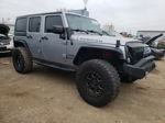 2014 Jeep Wrangler Unlimited Sport Gray vin: 1C4BJWDG8EL311701