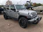 2017 Jeep Wrangler Unlimited Sport Silver vin: 1C4BJWDG8HL653489